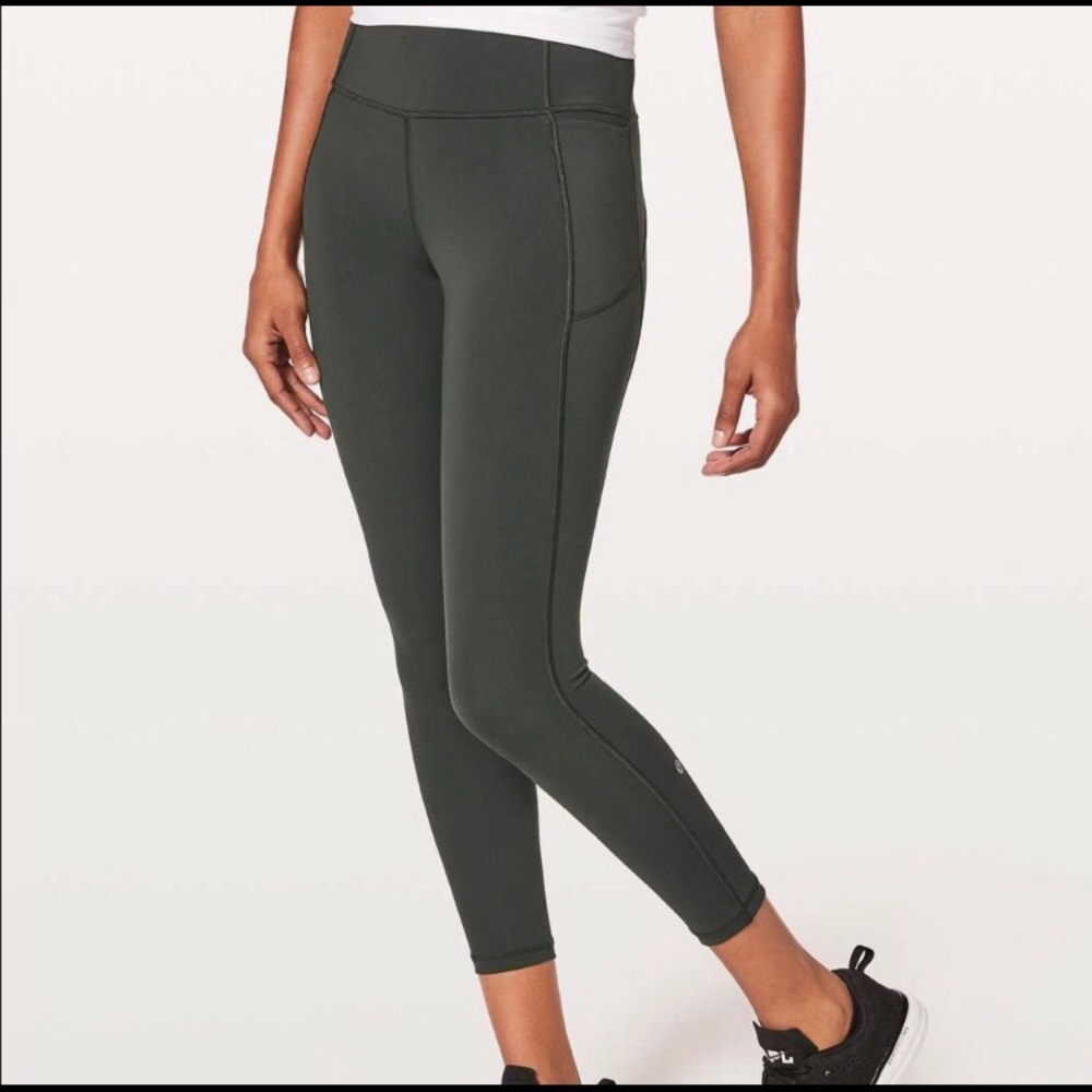 Lululemon Final Lap 8, 23 inch inseam.